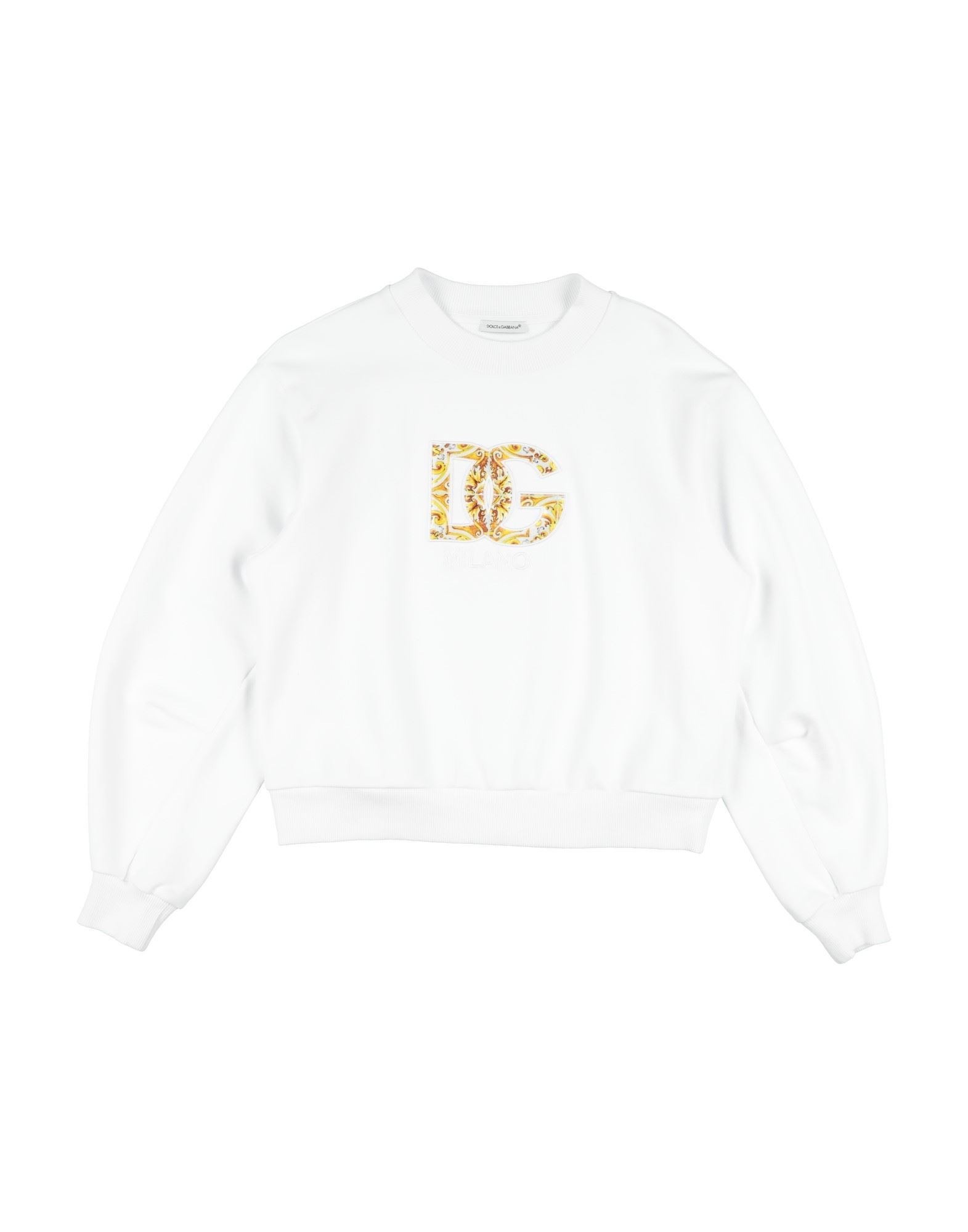 DOLCE&GABBANA Sweatshirt Kinder Weiß von DOLCE&GABBANA