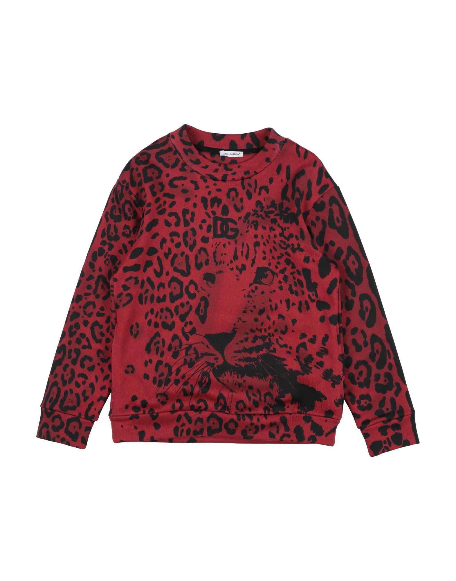 DOLCE&GABBANA Sweatshirt Kinder Ziegelrot von DOLCE&GABBANA