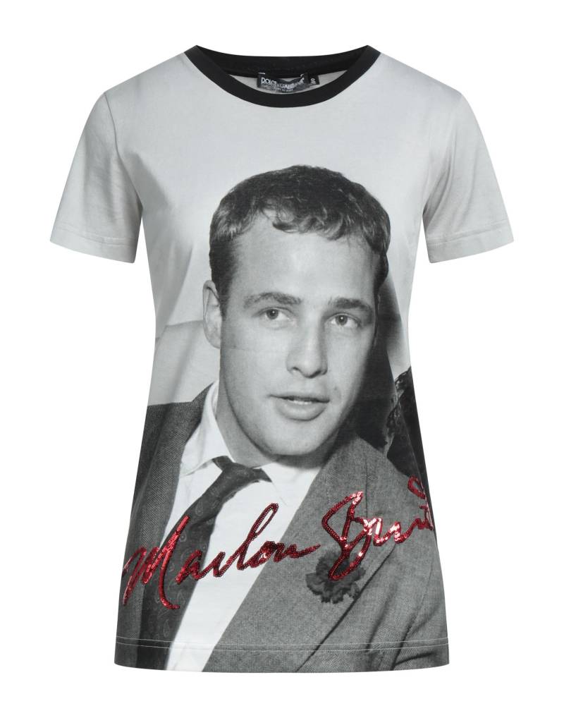 DOLCE&GABBANA T-shirts Damen Grau von DOLCE&GABBANA