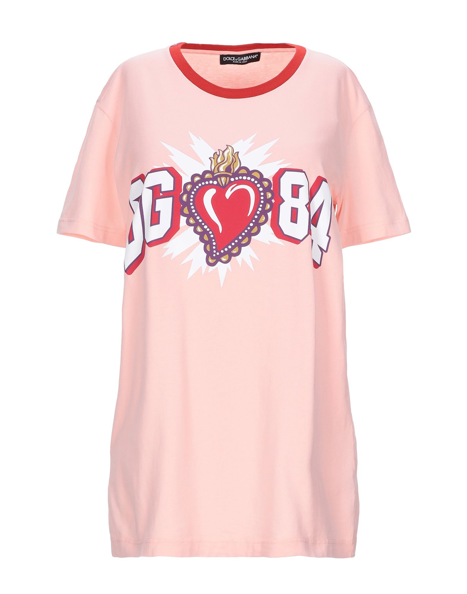 DOLCE&GABBANA T-shirts Damen Rosa von DOLCE&GABBANA