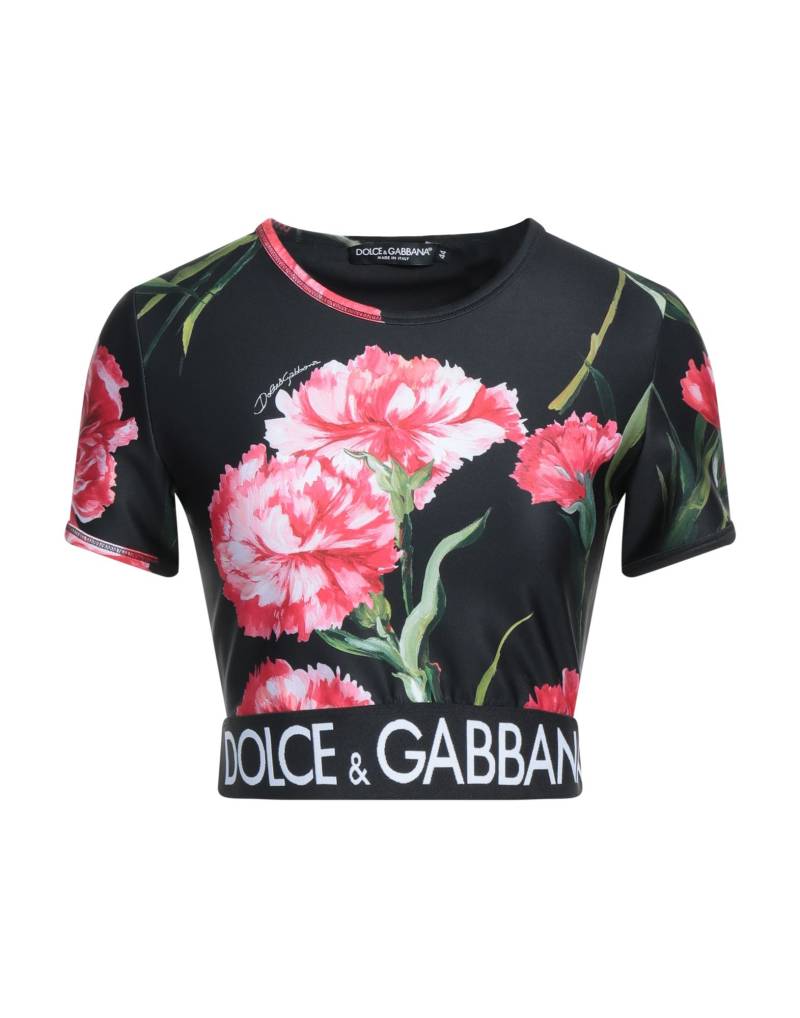 DOLCE&GABBANA T-shirts Damen Schwarz von DOLCE&GABBANA