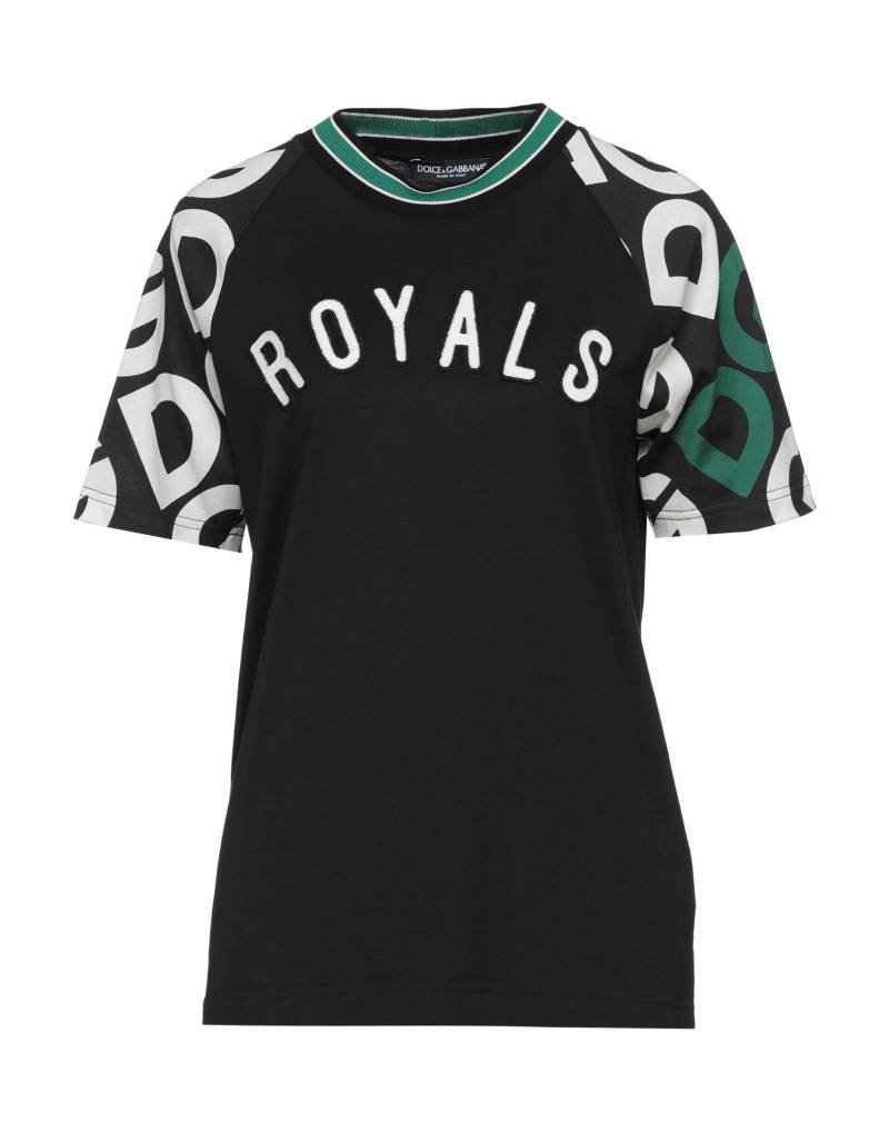 DOLCE&GABBANA T-shirts Damen Schwarz von DOLCE&GABBANA