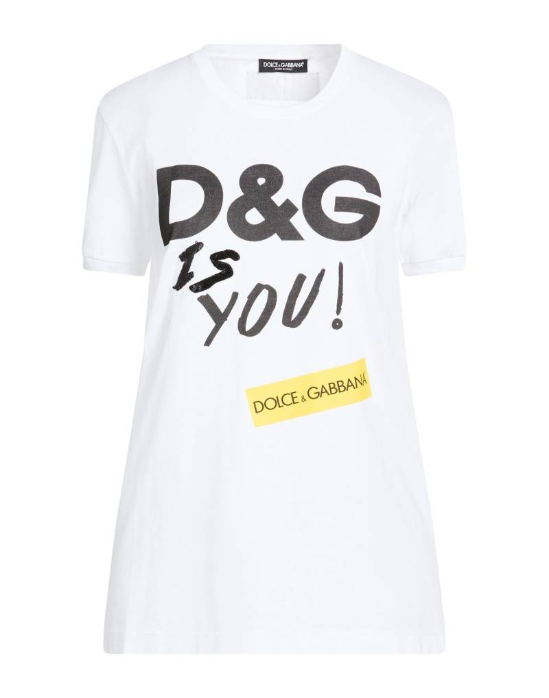 DOLCE&GABBANA T-shirts Damen Weiß von DOLCE&GABBANA