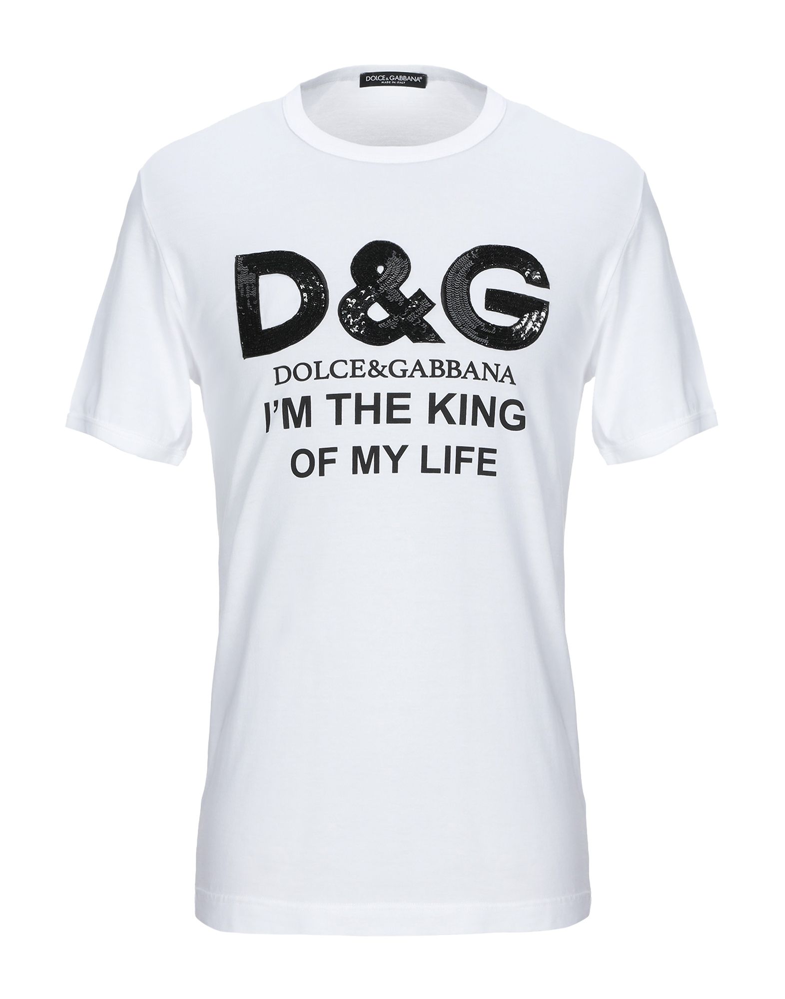DOLCE&GABBANA T-shirts Herren Beige von DOLCE&GABBANA