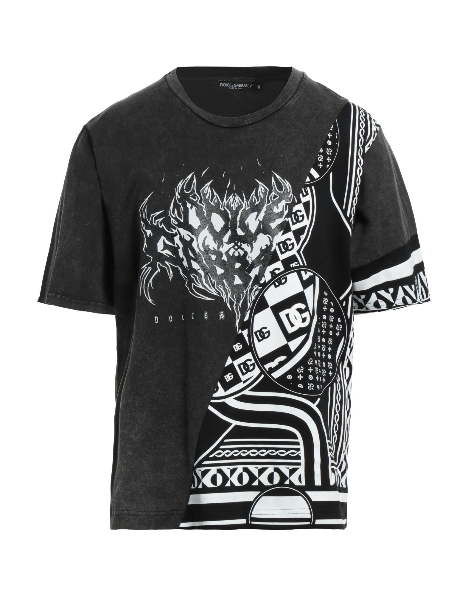 DOLCE&GABBANA T-shirts Herren Blei von DOLCE&GABBANA