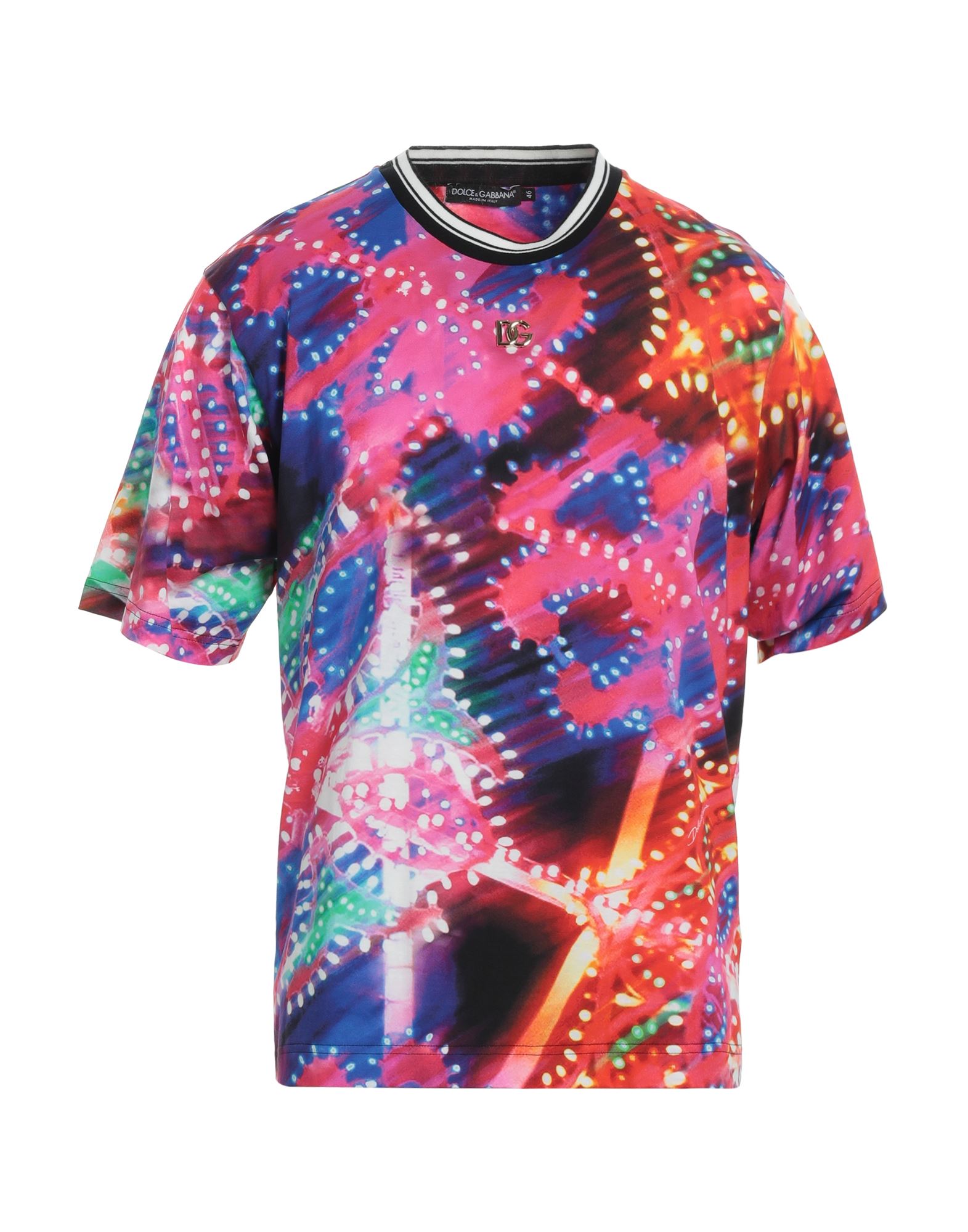 DOLCE&GABBANA T-shirts Herren Fuchsia DOLCE&GABBANA T-shirts Herren Fuchsia von DOLCE&GABBANA