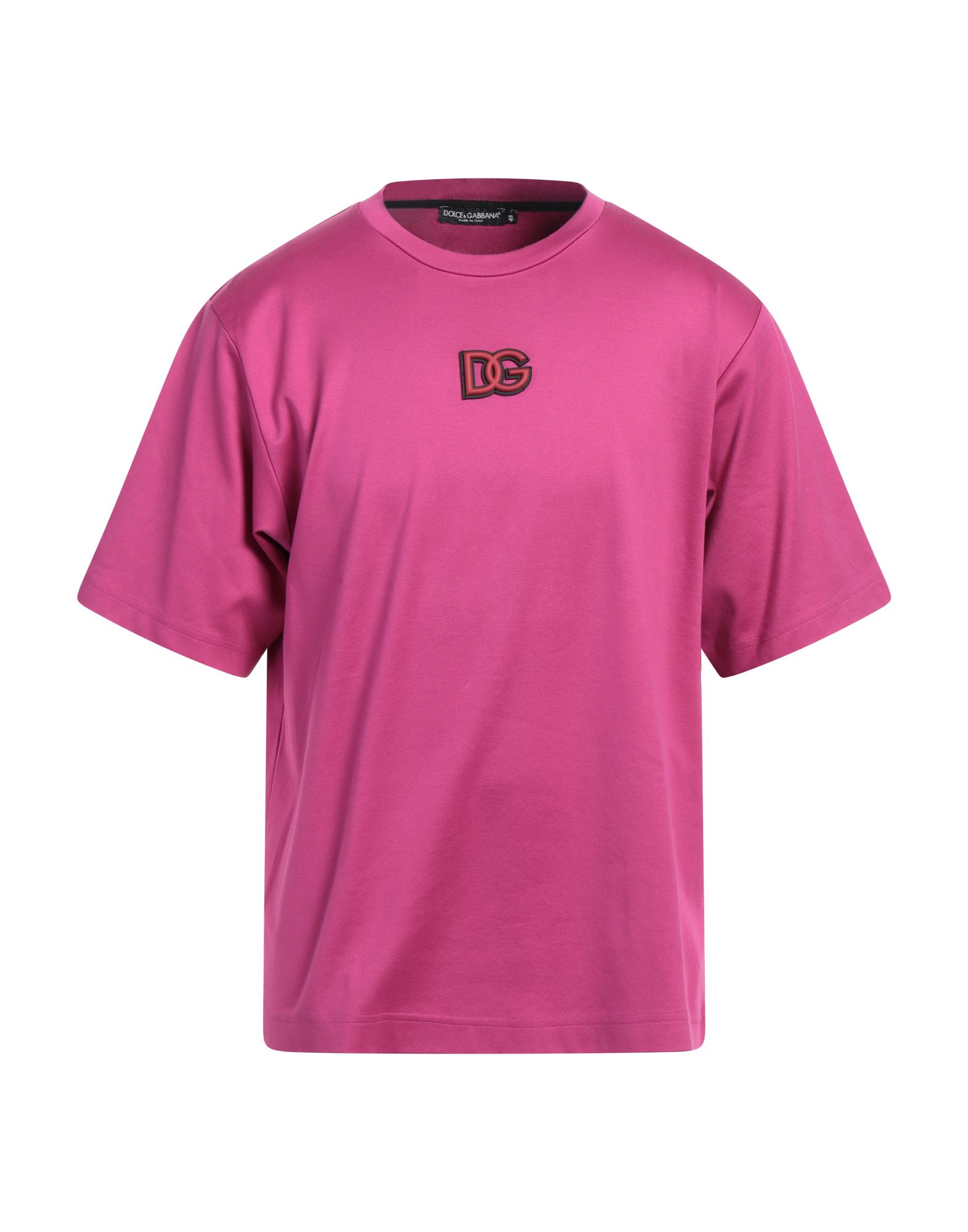 DOLCE&GABBANA T-shirts Herren Magenta DOLCE&GABBANA T-shirts Herren Magenta von DOLCE&GABBANA
