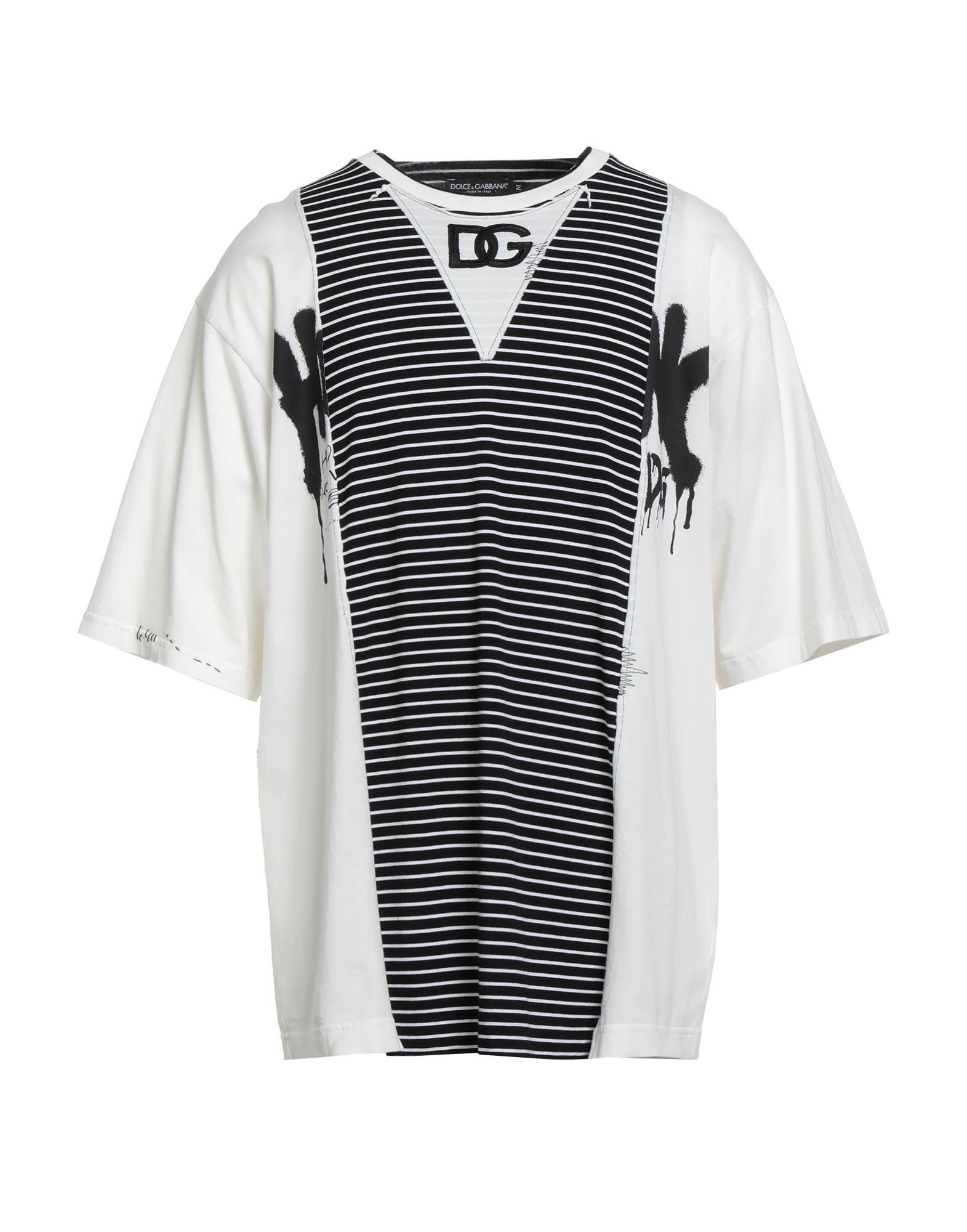 DOLCE&GABBANA T-shirts Herren Off white DOLCE&GABBANA T-shirts Herren Off white von DOLCE&GABBANA