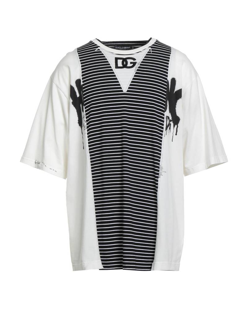 DOLCE&GABBANA T-shirts Herren Off white von DOLCE&GABBANA