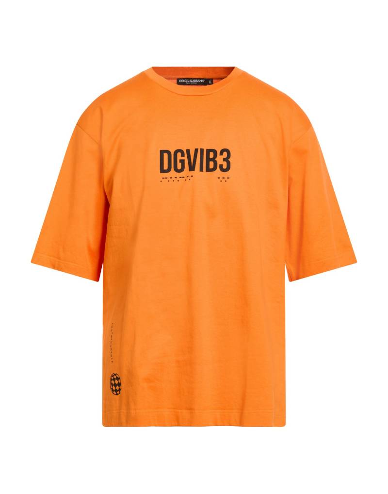 DOLCE&GABBANA T-shirts Herren Orange von DOLCE&GABBANA