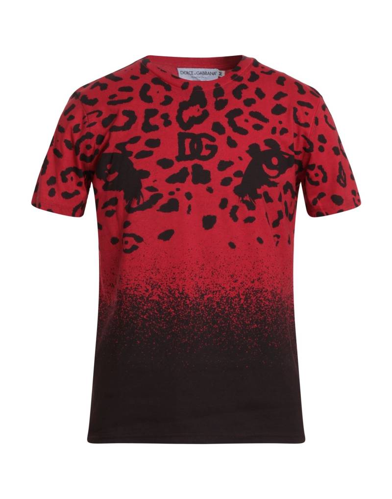 DOLCE&GABBANA T-shirts Herren Rot DOLCE&GABBANA T-shirts Herren Rot von DOLCE&GABBANA