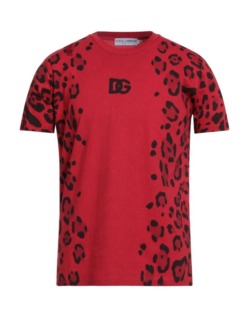 DOLCE&GABBANA T-shirts Herren Rot DOLCE&GABBANA T-shirts Herren Rot von DOLCE&GABBANA