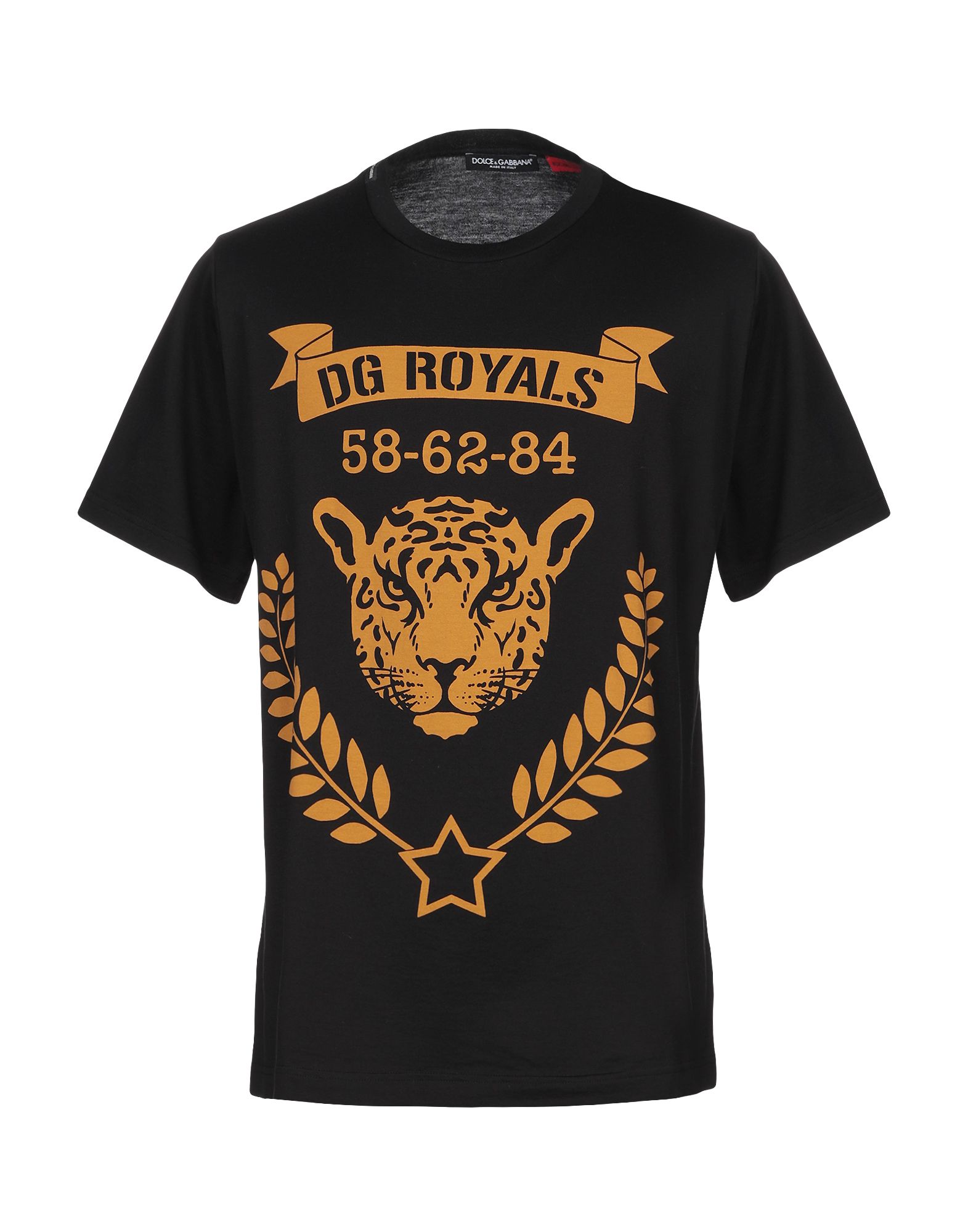 DOLCE&GABBANA T-shirts Herren Schwarz von DOLCE&GABBANA