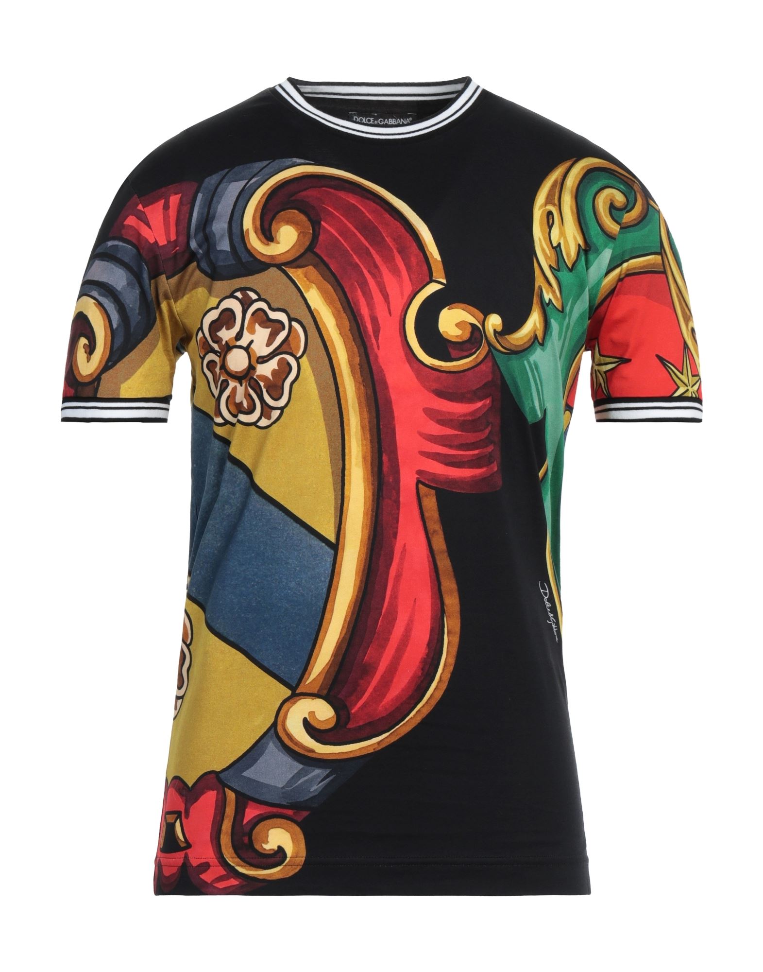 DOLCE&GABBANA T-shirts Herren Schwarz von DOLCE&GABBANA