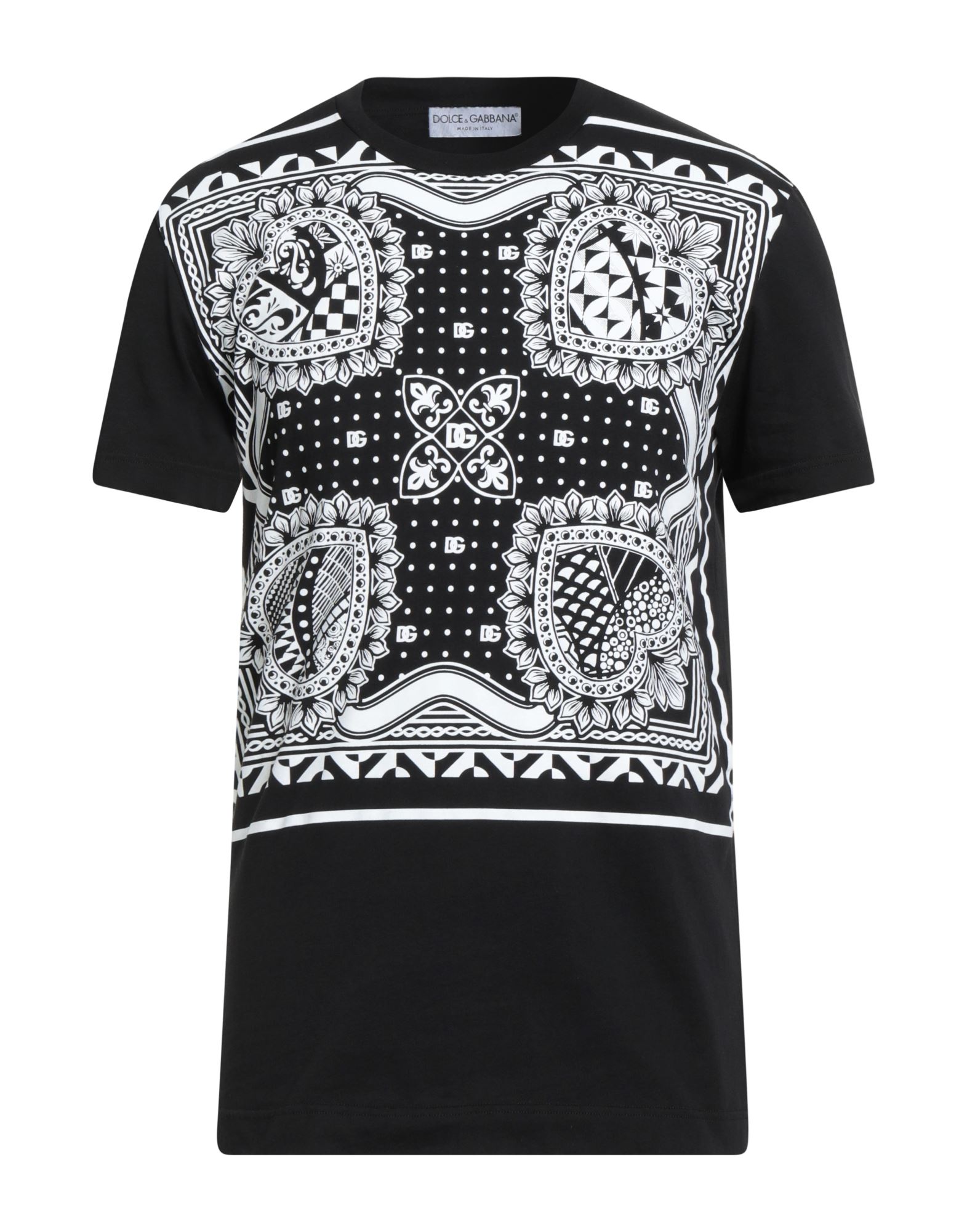 DOLCE&GABBANA T-shirts Herren Schwarz von DOLCE&GABBANA