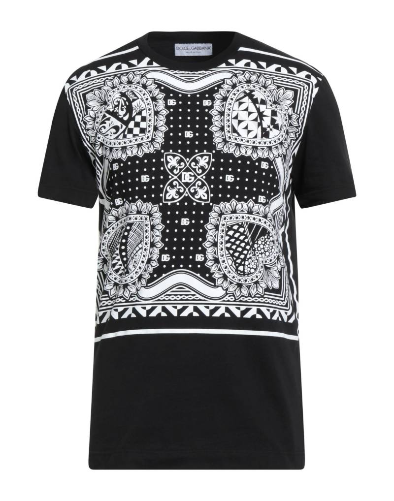 DOLCE&GABBANA T-shirts Herren Schwarz von DOLCE&GABBANA