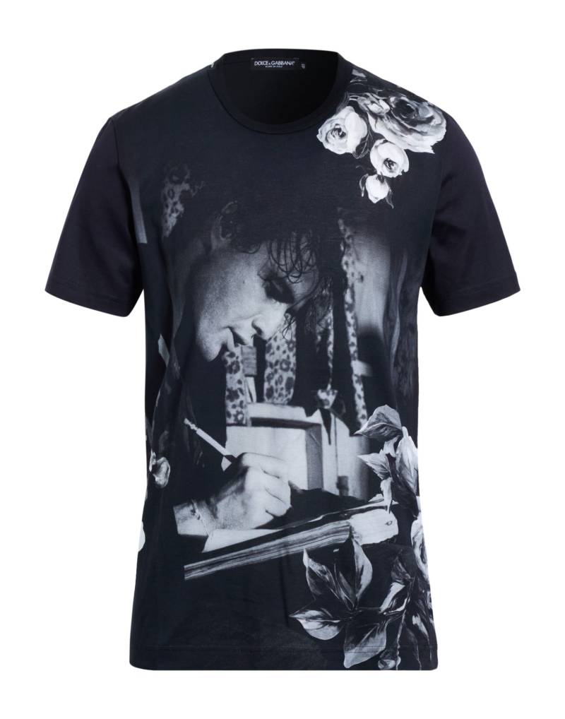DOLCE&GABBANA T-shirts Herren Schwarz DOLCE&GABBANA T-shirts Herren Schwarz von DOLCE&GABBANA
