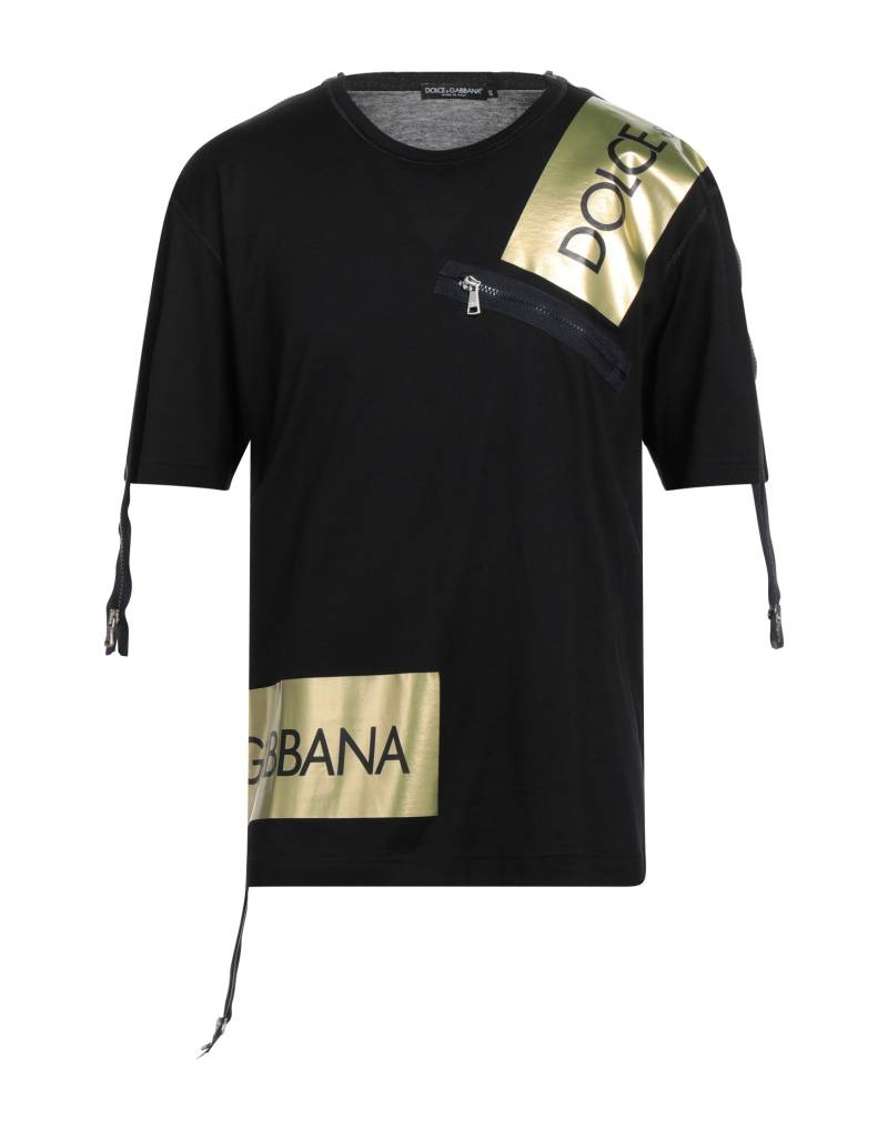 DOLCE&GABBANA T-shirts Herren Schwarz DOLCE&GABBANA T-shirts Herren Schwarz von DOLCE&GABBANA