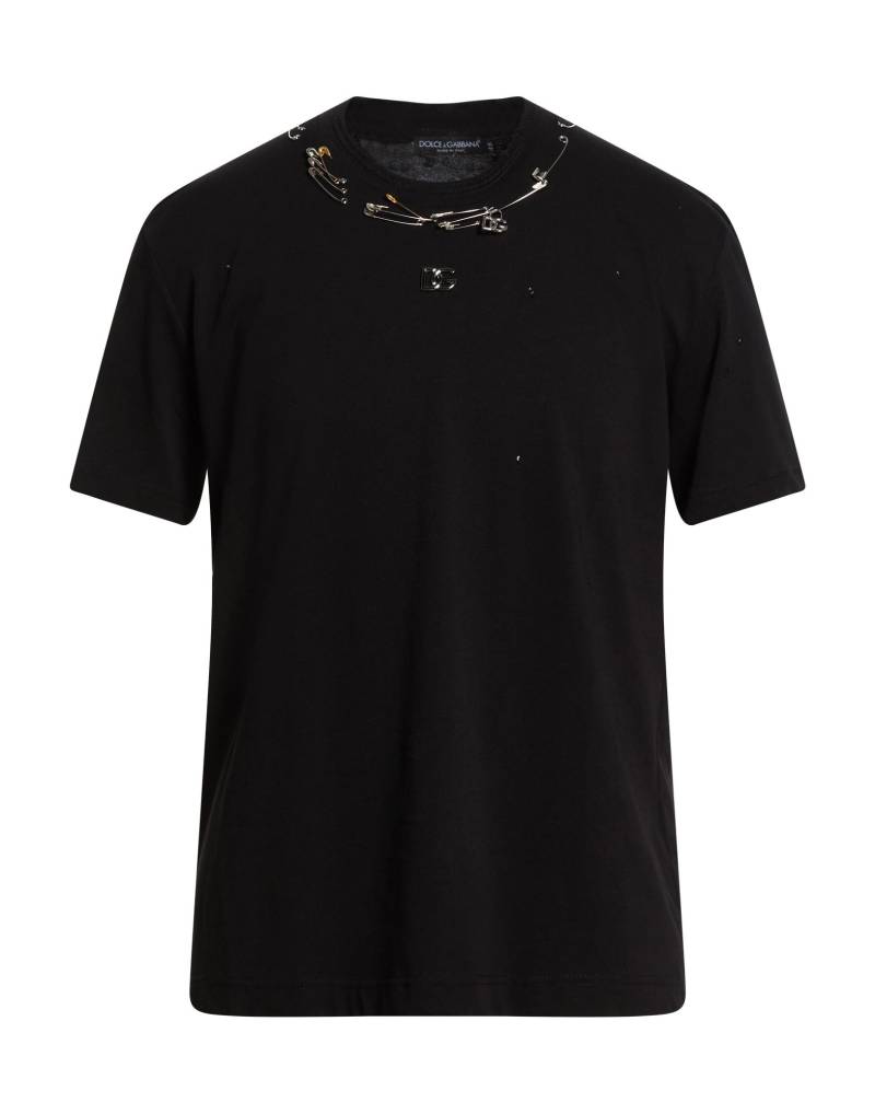 DOLCE&GABBANA T-shirts Herren Schwarz von DOLCE&GABBANA