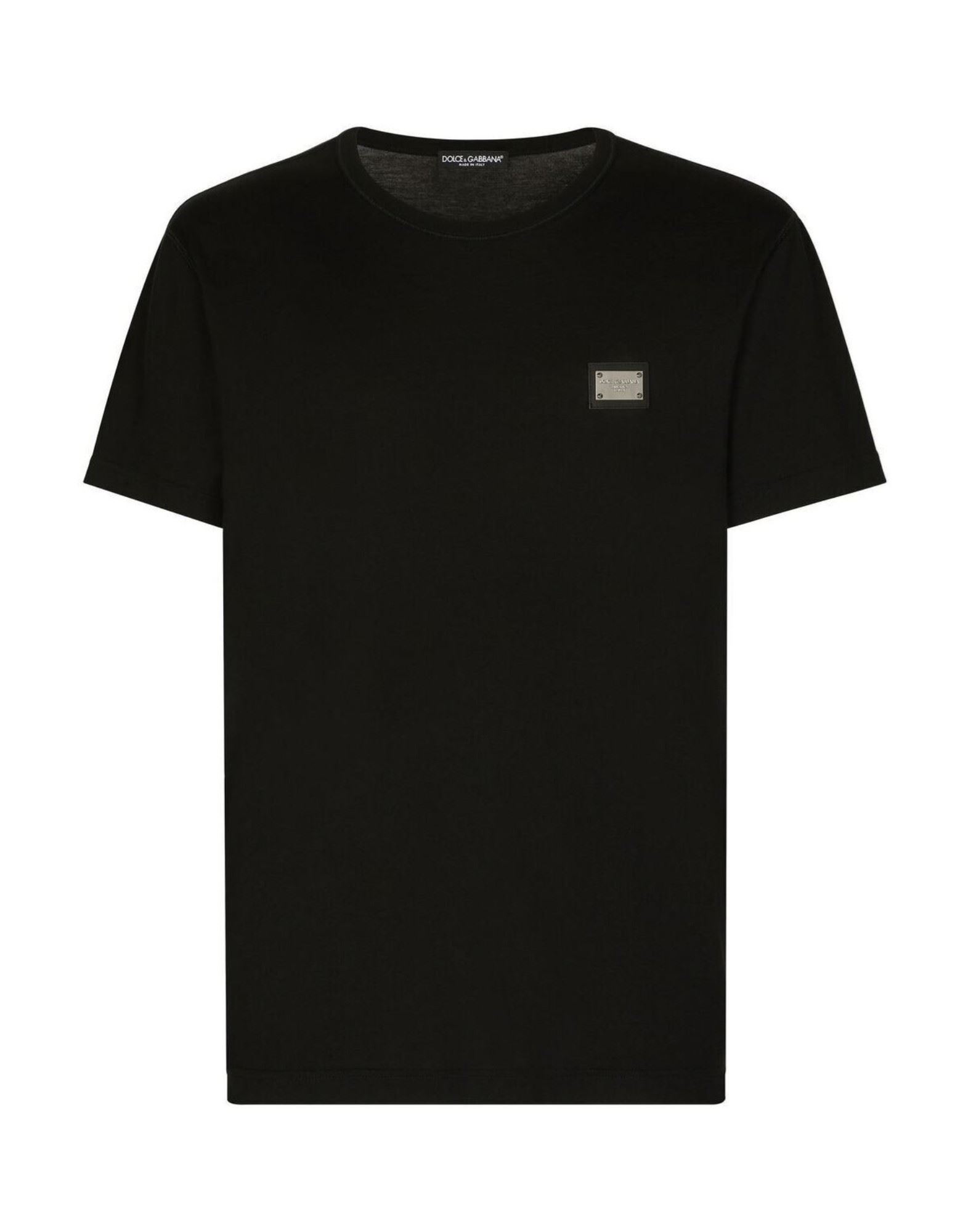 DOLCE&GABBANA T-shirts Herren Schwarz von DOLCE&GABBANA