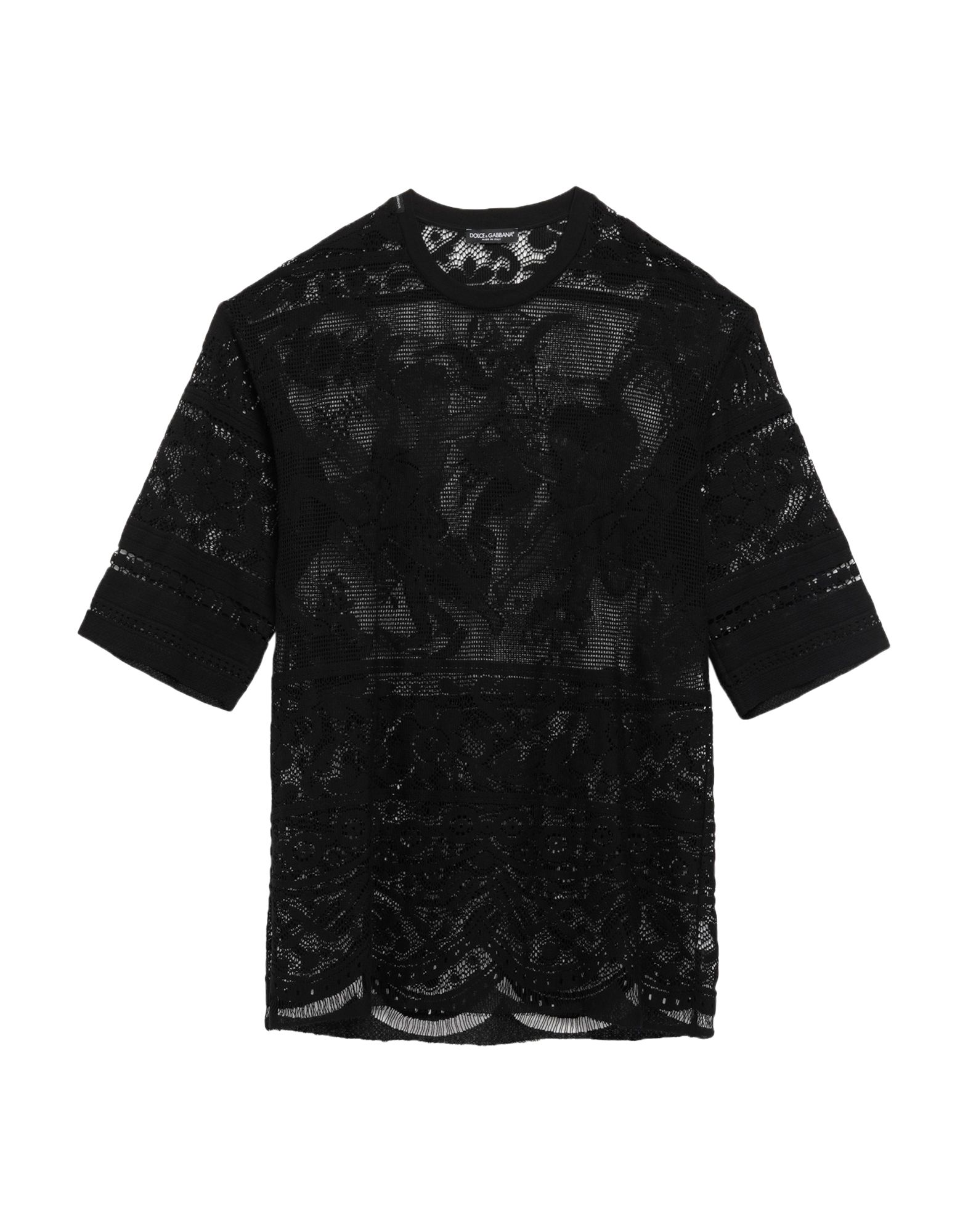 DOLCE&GABBANA T-shirts Herren Schwarz von DOLCE&GABBANA