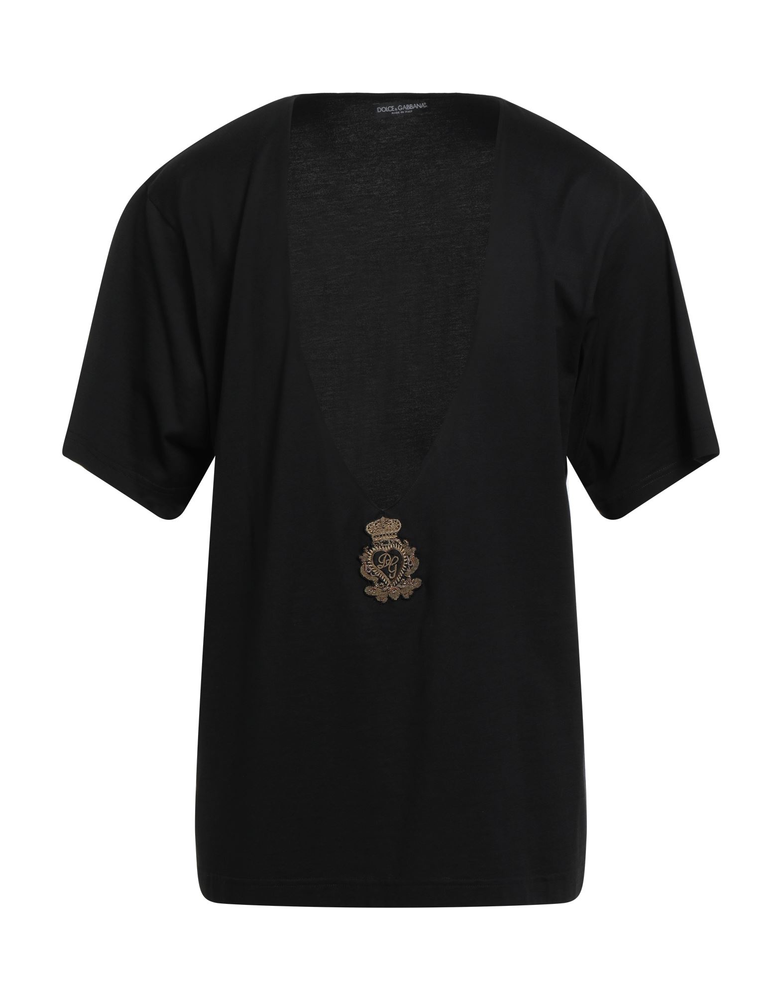 DOLCE&GABBANA T-shirts Herren Schwarz von DOLCE&GABBANA