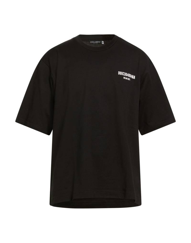 DOLCE&GABBANA T-shirts Herren Schwarz von DOLCE&GABBANA