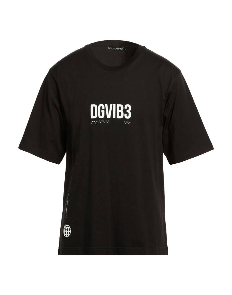 DOLCE&GABBANA T-shirts Herren Schwarz von DOLCE&GABBANA