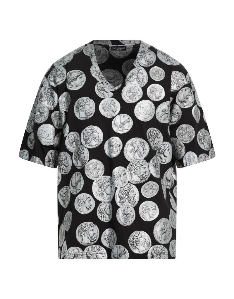 DOLCE&GABBANA T-shirts Herren Schwarz von DOLCE&GABBANA