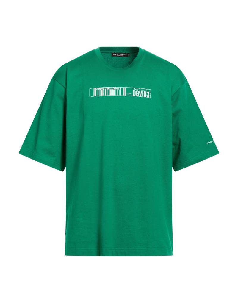 DOLCE&GABBANA T-shirts Herren Smaragdgrün von DOLCE&GABBANA
