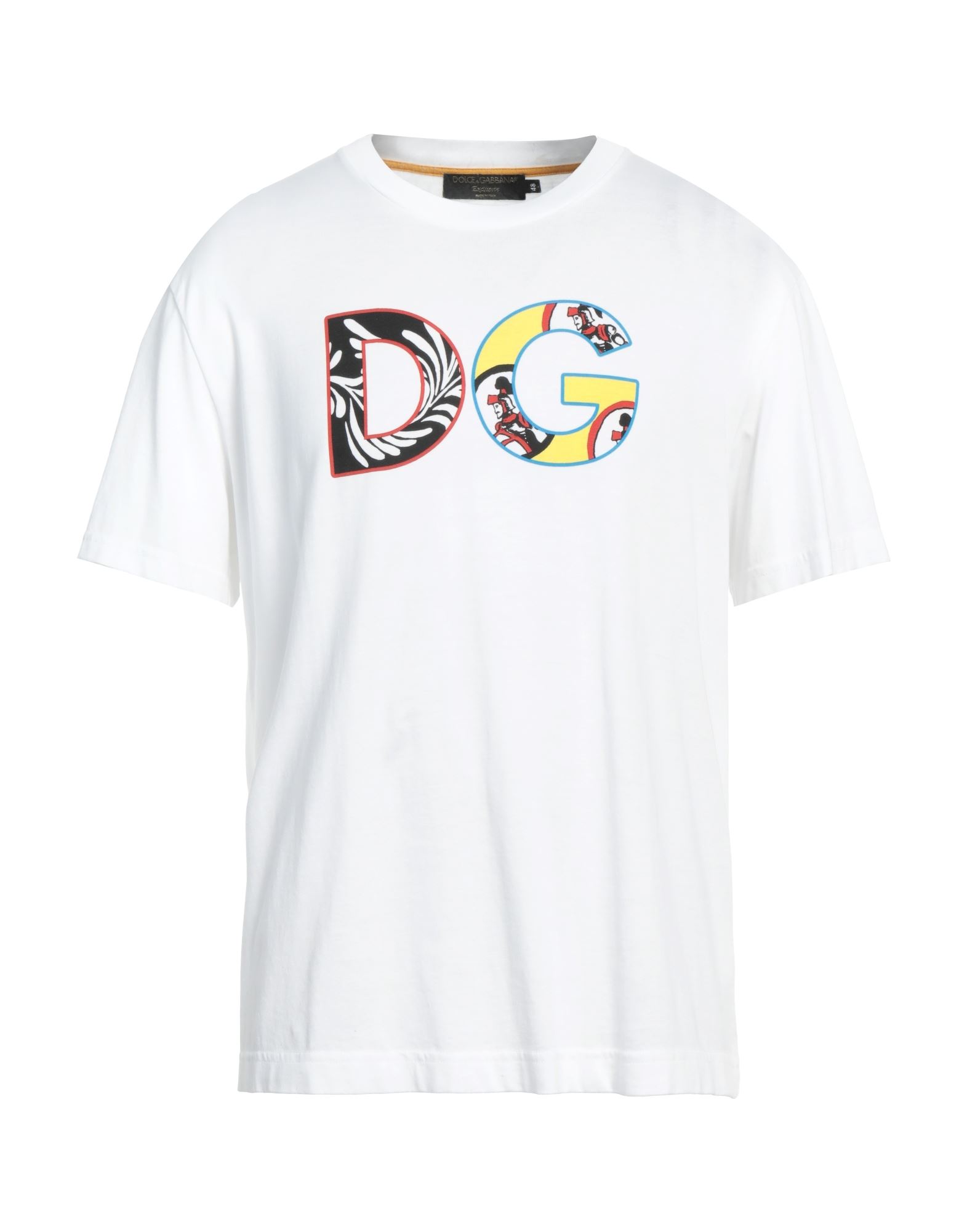 DOLCE&GABBANA T-shirts Herren Weiß von DOLCE&GABBANA