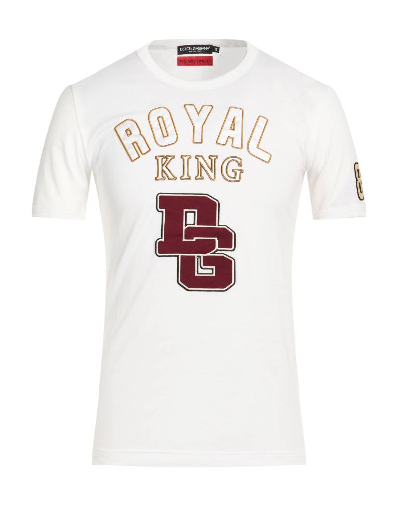 DOLCE&GABBANA T-shirts Herren Weiß von DOLCE&GABBANA