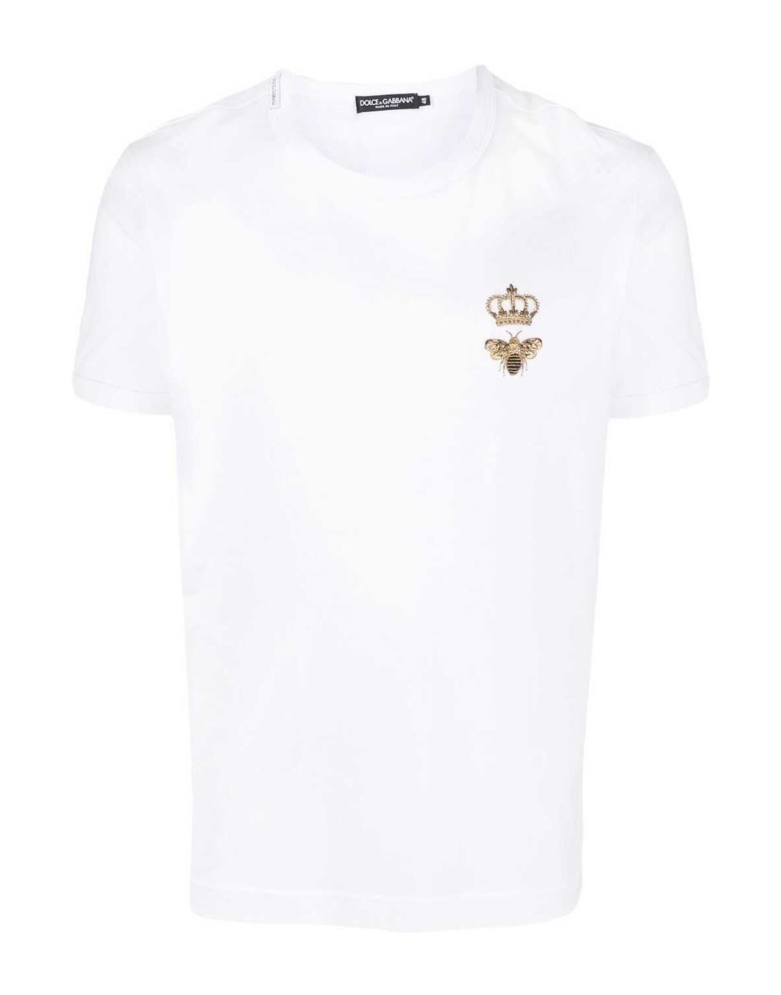 DOLCE&GABBANA T-shirts Herren Weiß von DOLCE&GABBANA