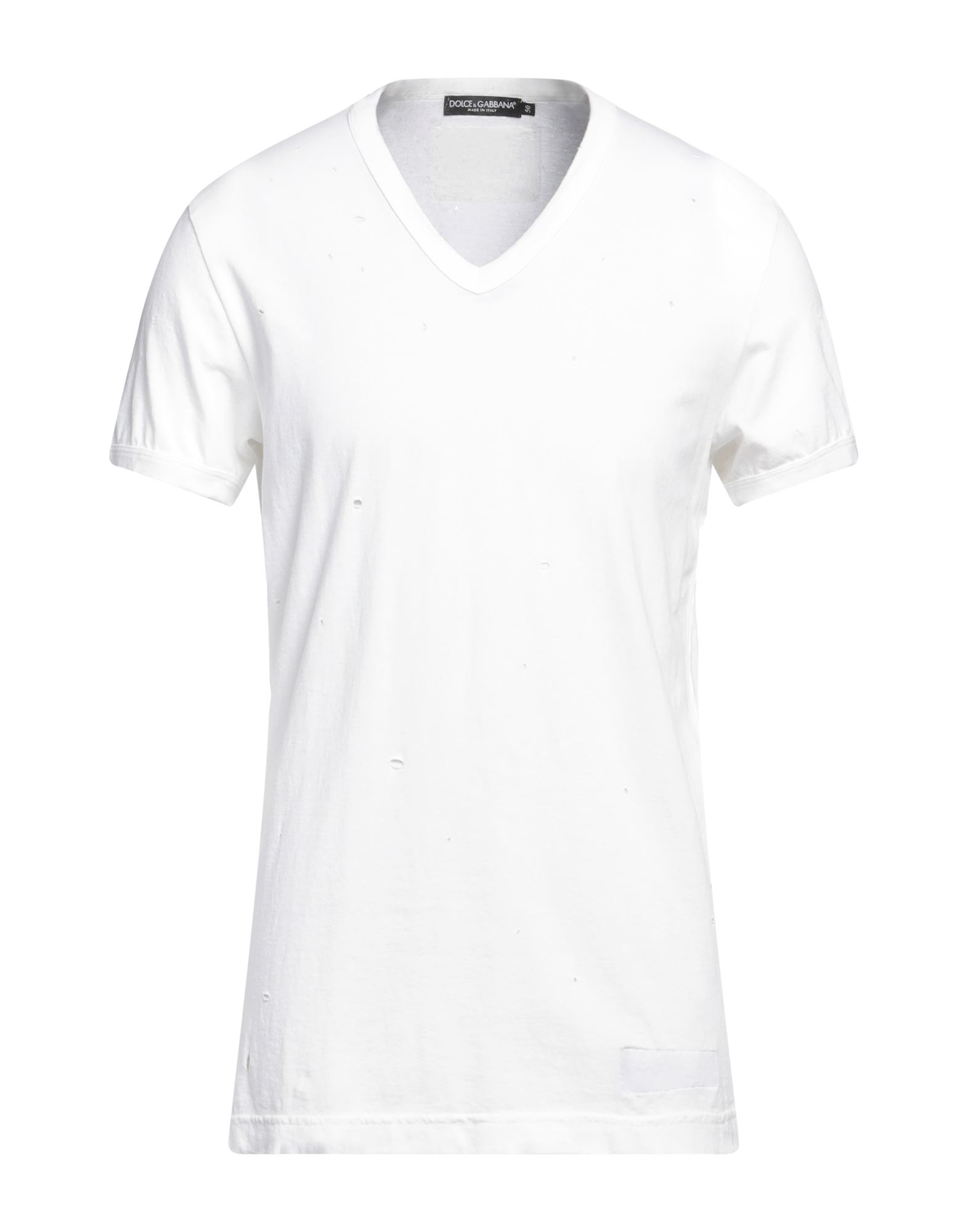 DOLCE&GABBANA T-shirts Herren Weiß von DOLCE&GABBANA