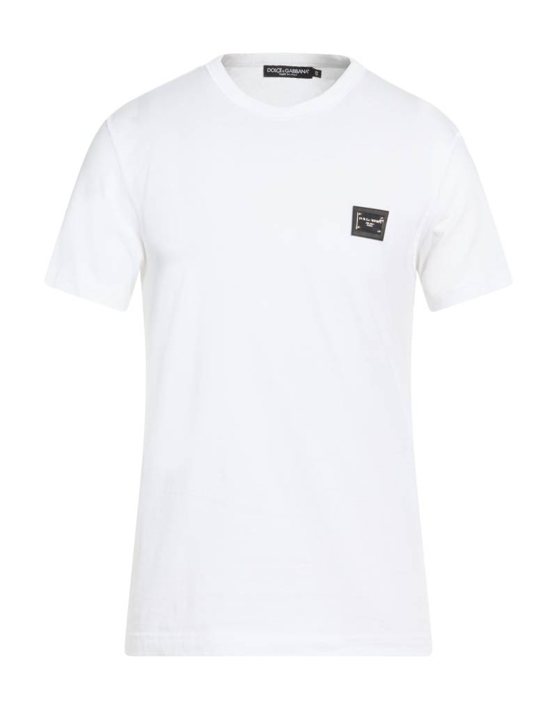 DOLCE&GABBANA T-shirts Herren Weiß von DOLCE&GABBANA
