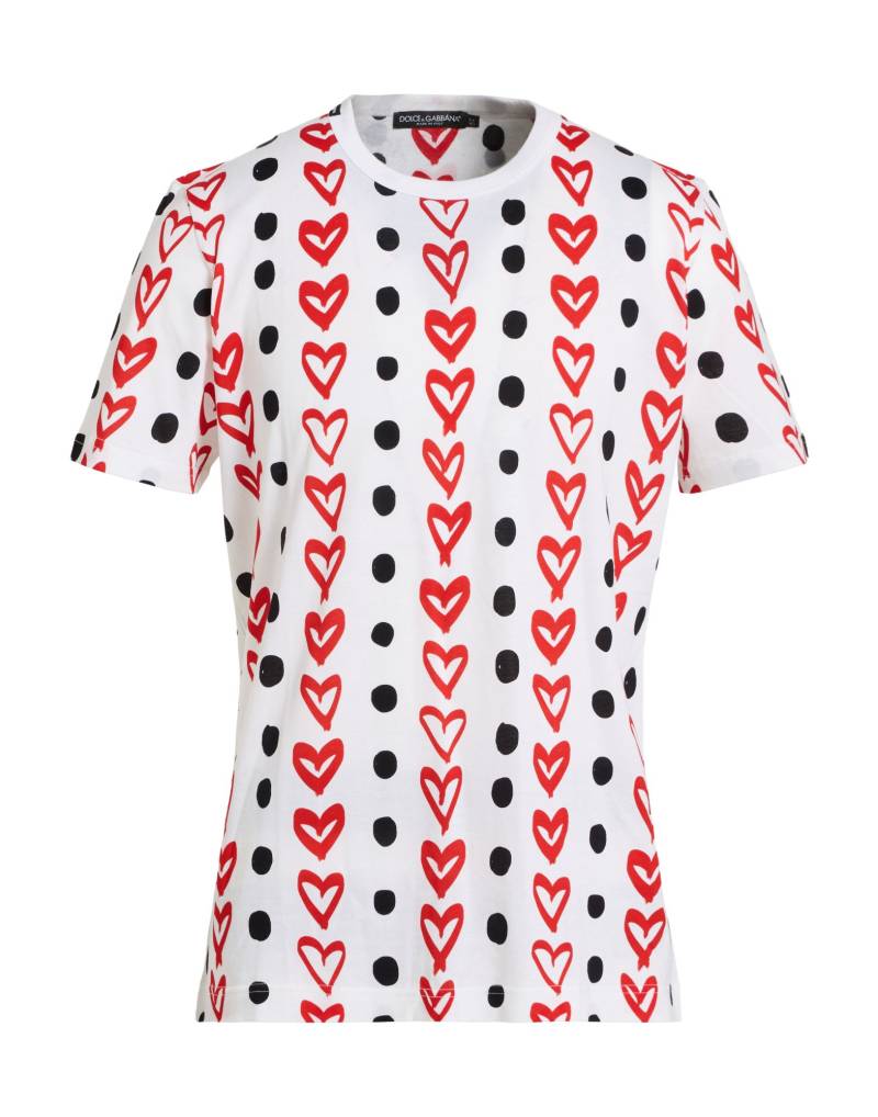 DOLCE&GABBANA T-shirts Herren Weiß DOLCE&GABBANA T-shirts Herren Weiß von DOLCE&GABBANA