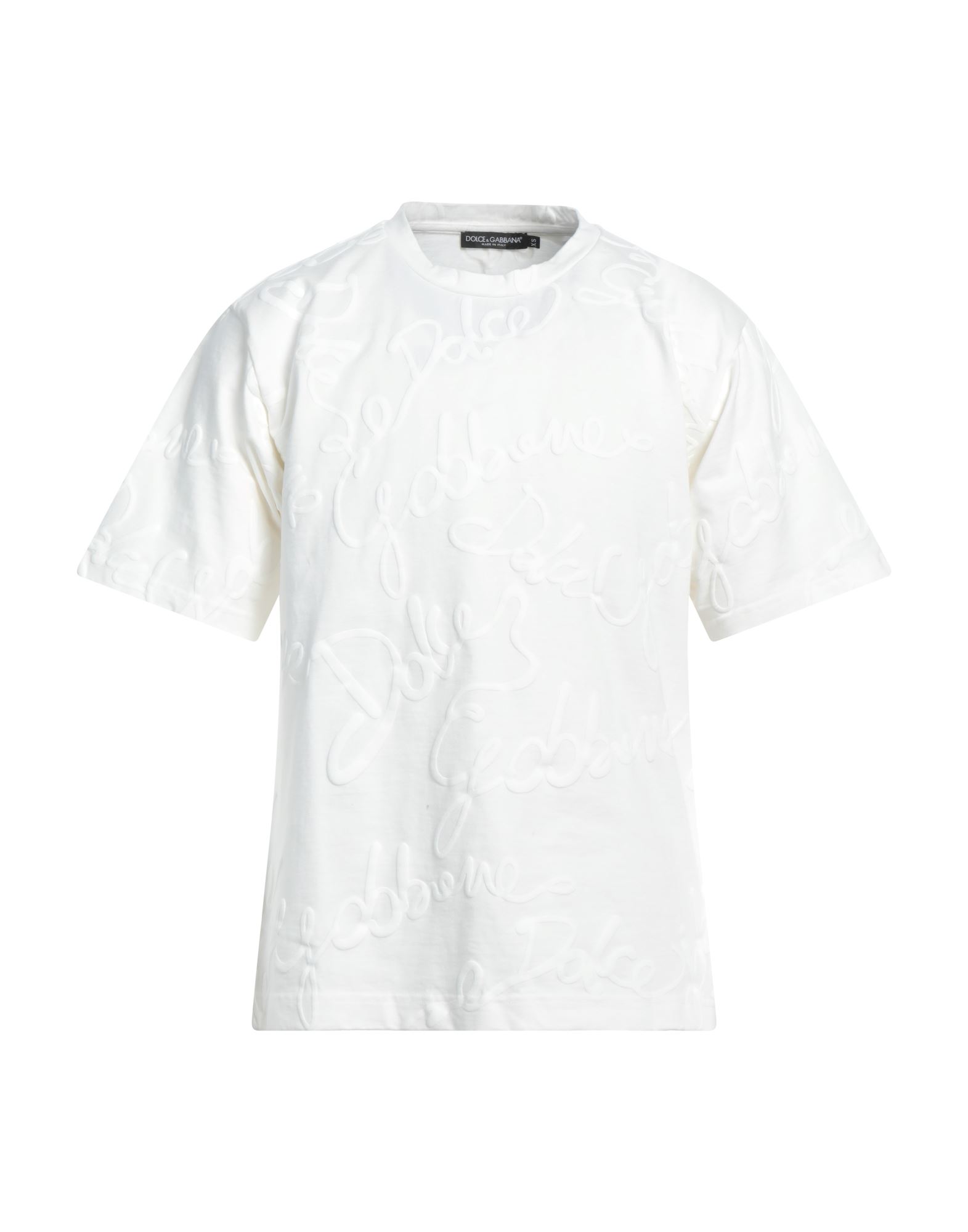 DOLCE&GABBANA T-shirts Herren Weiß DOLCE&GABBANA T-shirts Herren Weiß von DOLCE&GABBANA
