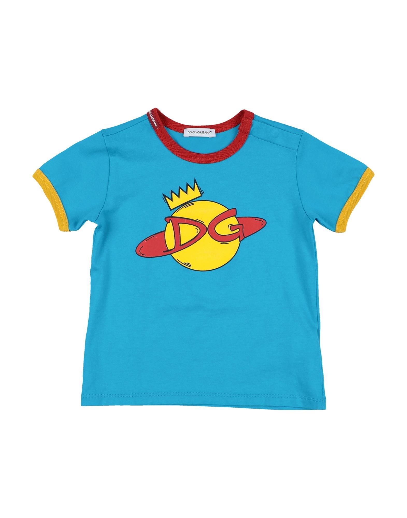 DOLCE&GABBANA T-shirts Kinder Azurblau von DOLCE&GABBANA