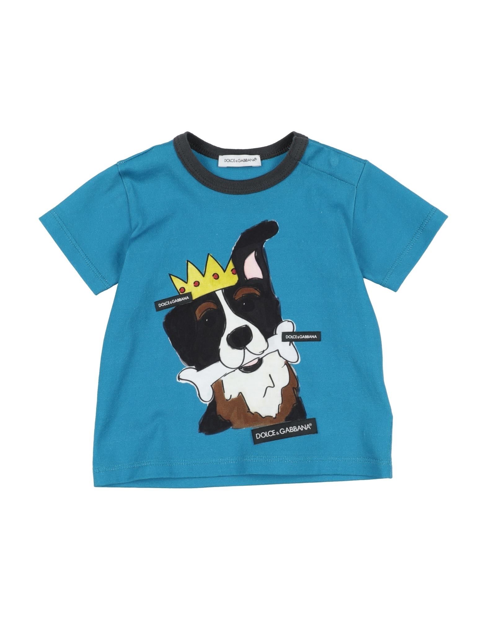 DOLCE&GABBANA T-shirts Kinder Azurblau von DOLCE&GABBANA