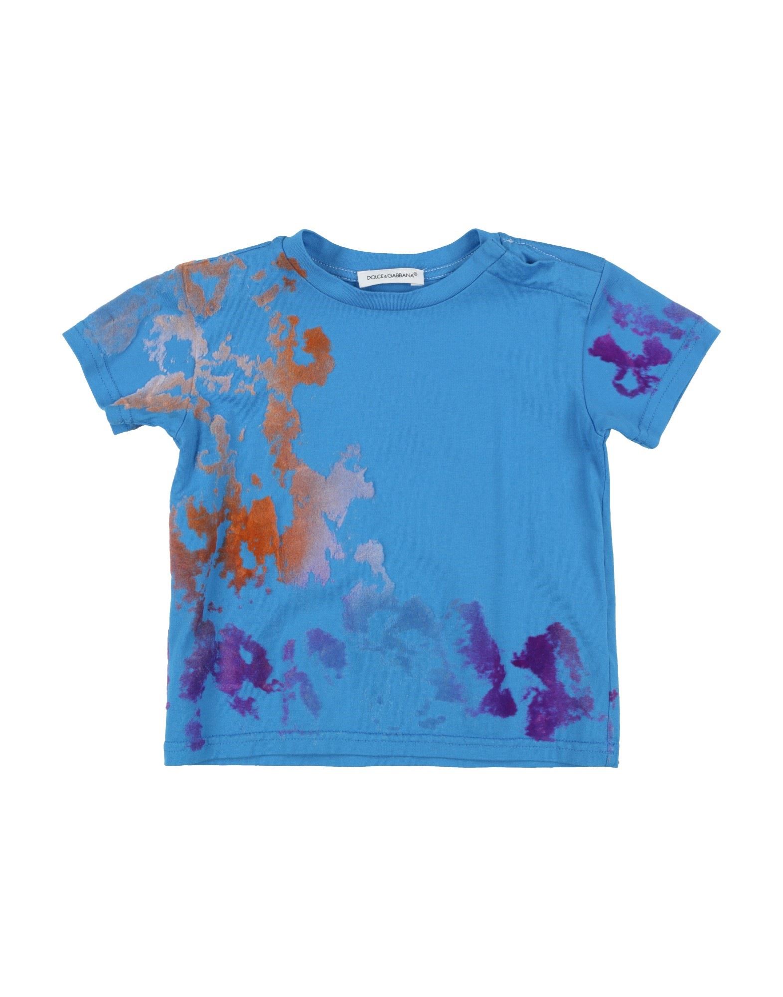 DOLCE&GABBANA T-shirts Kinder Azurblau von DOLCE&GABBANA