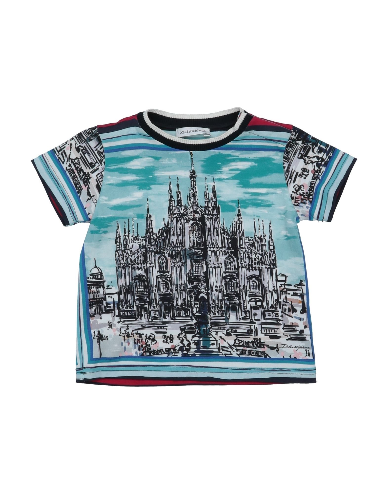 DOLCE&GABBANA T-shirts Kinder Azurblau von DOLCE&GABBANA