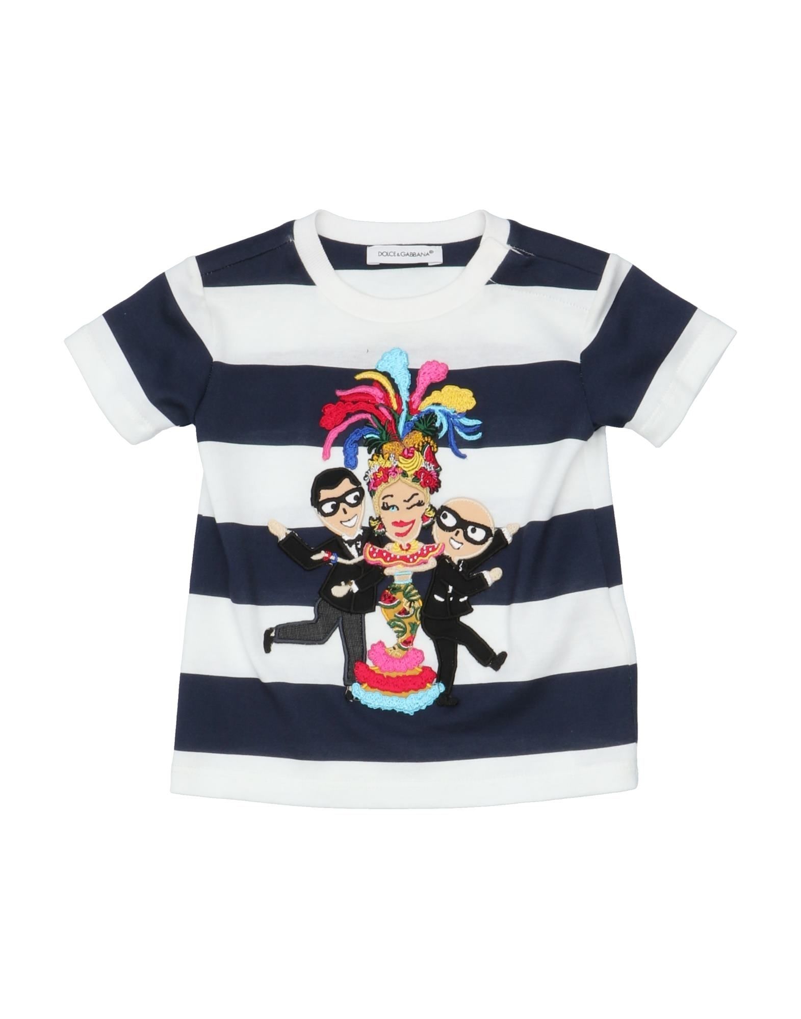 DOLCE&GABBANA T-shirts Kinder Blau von DOLCE&GABBANA