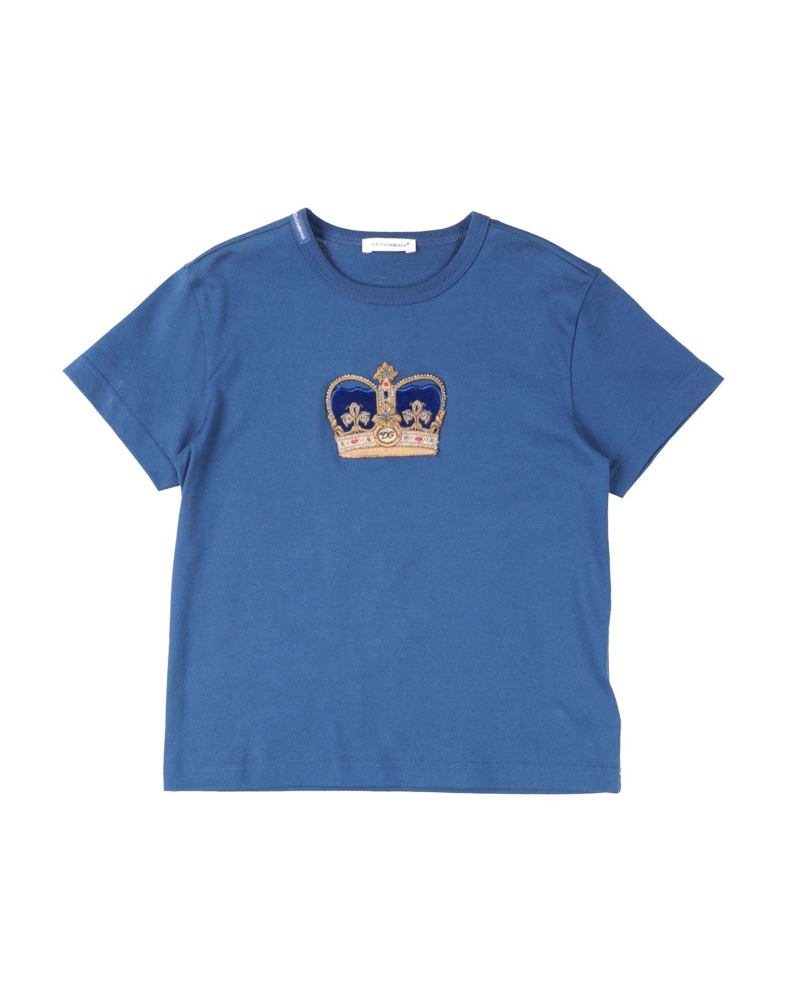 DOLCE&GABBANA T-shirts Kinder Blau von DOLCE&GABBANA