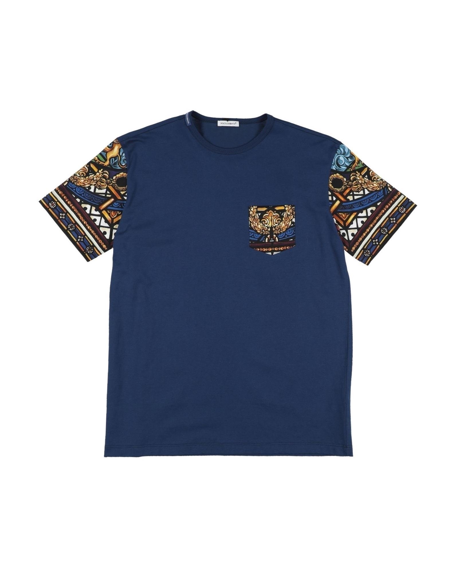 DOLCE&GABBANA T-shirts Kinder Blau von DOLCE&GABBANA