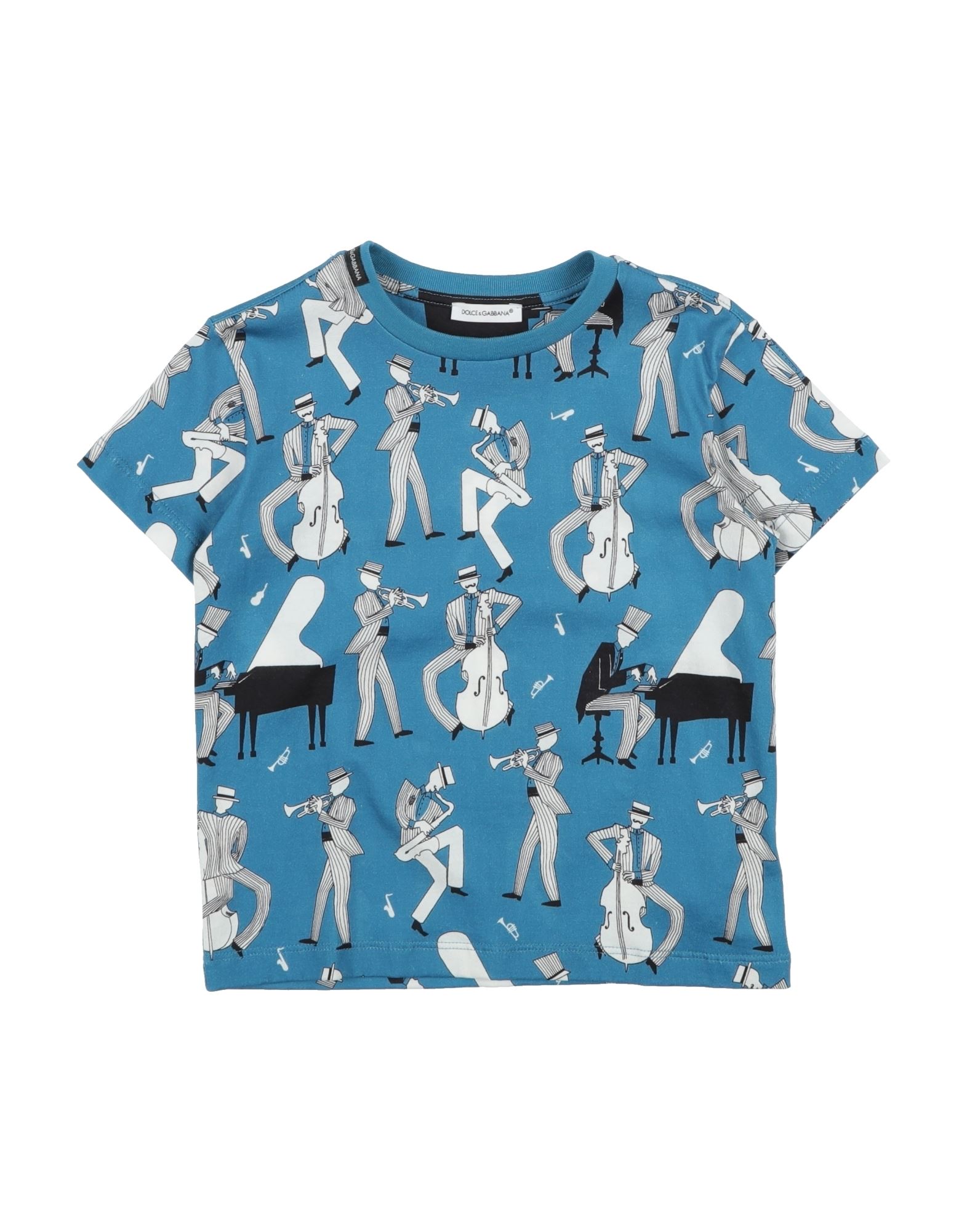 DOLCE&GABBANA T-shirts Kinder Blaugrau von DOLCE&GABBANA