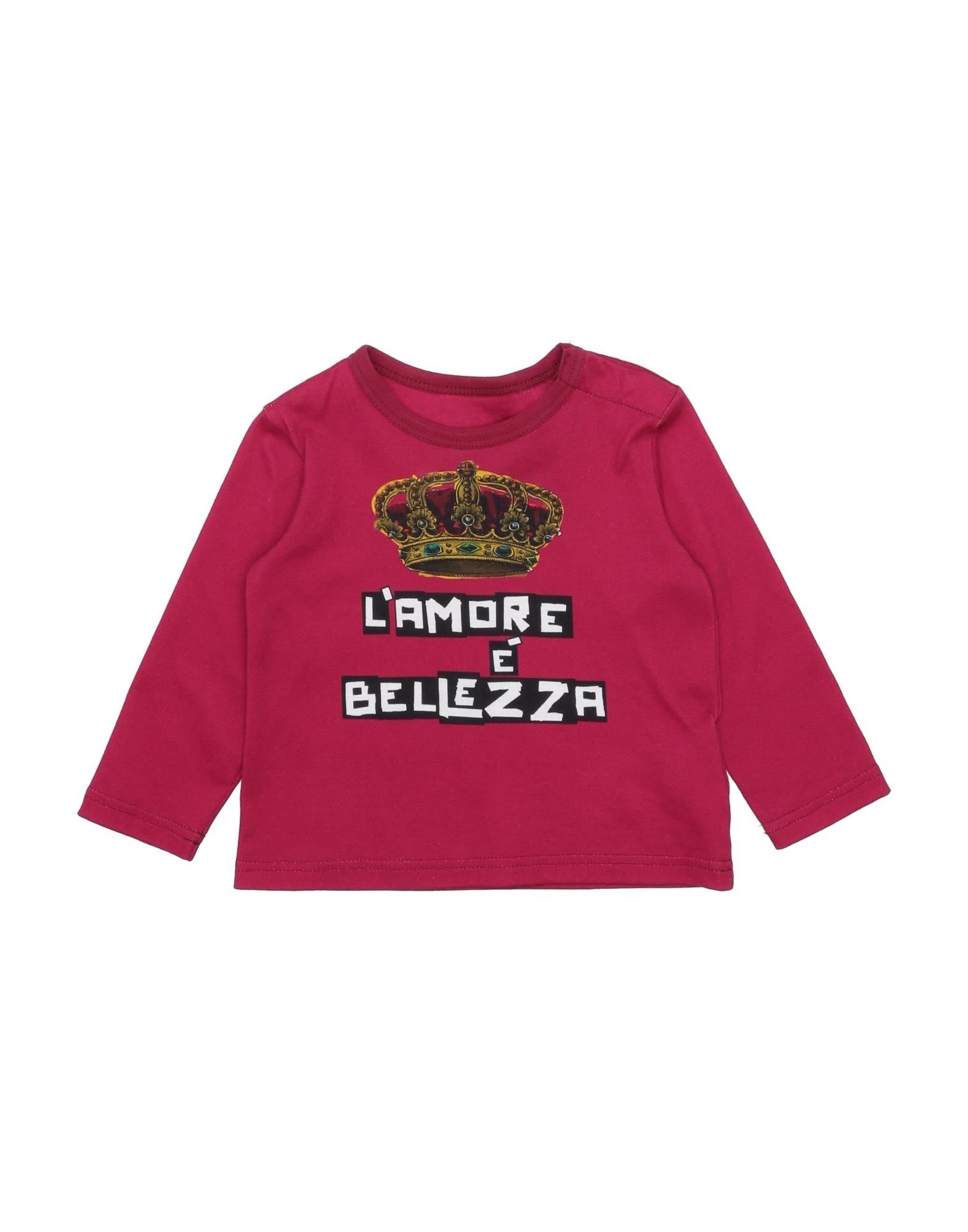 DOLCE&GABBANA T-shirts Kinder Bordeaux von DOLCE&GABBANA