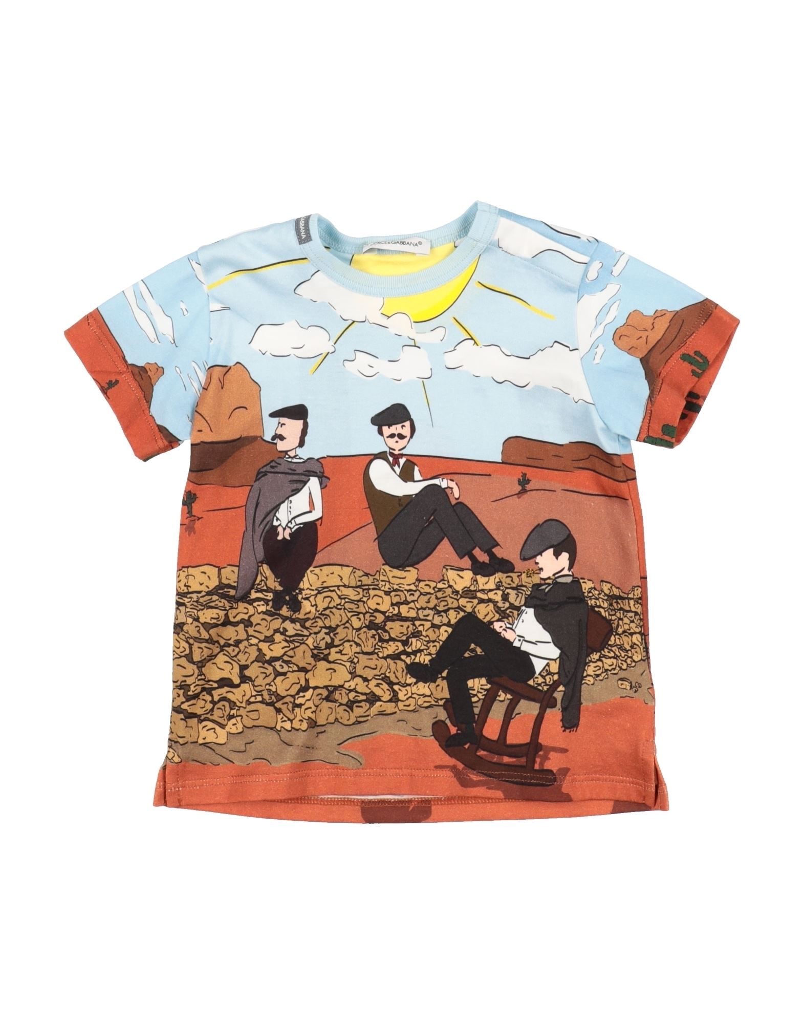 DOLCE&GABBANA T-shirts Kinder Braun von DOLCE&GABBANA