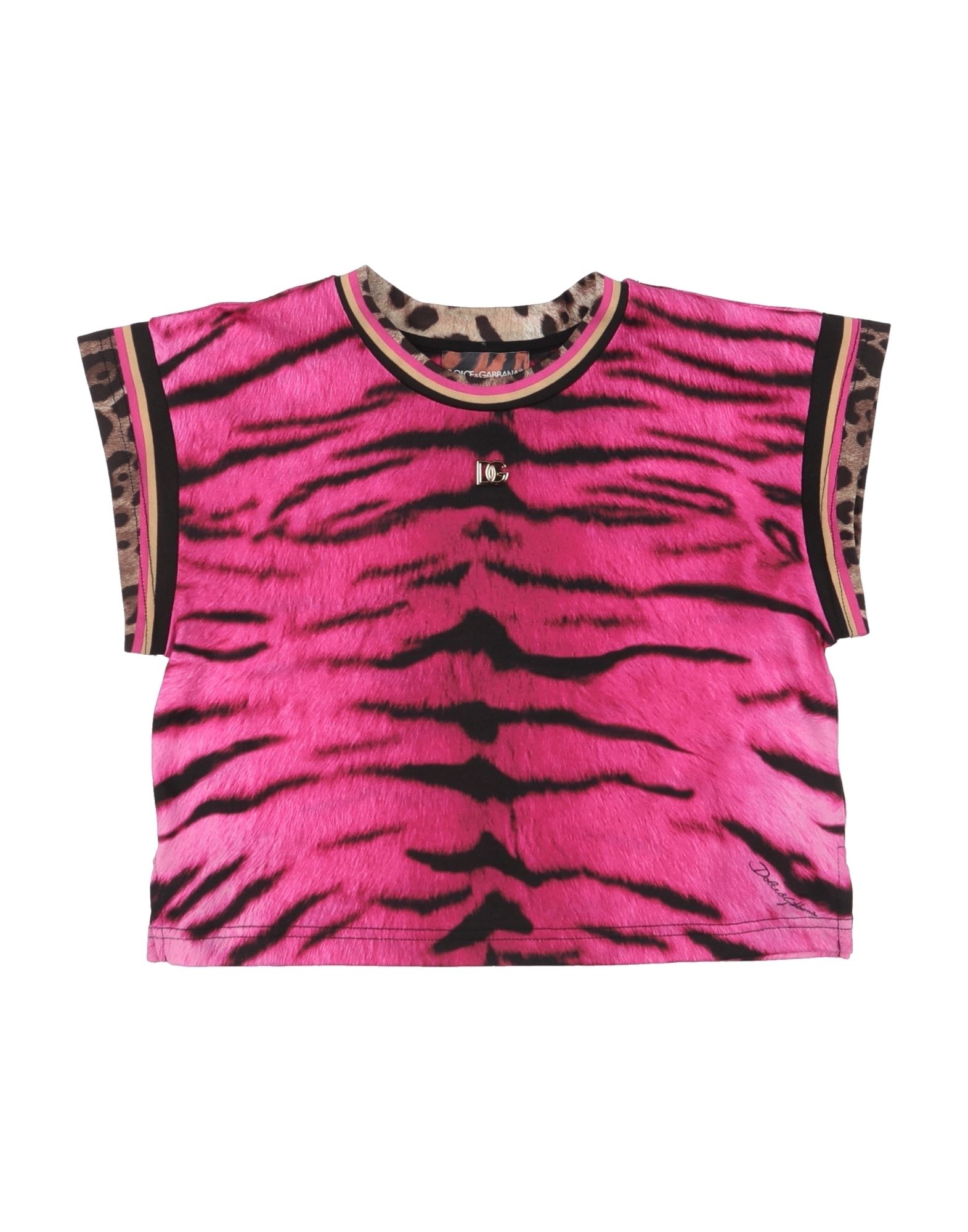 DOLCE&GABBANA T-shirts Kinder Fuchsia von DOLCE&GABBANA