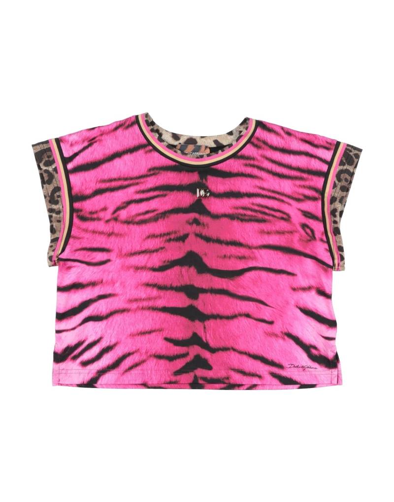 DOLCE&GABBANA T-shirts Kinder Fuchsia von DOLCE&GABBANA