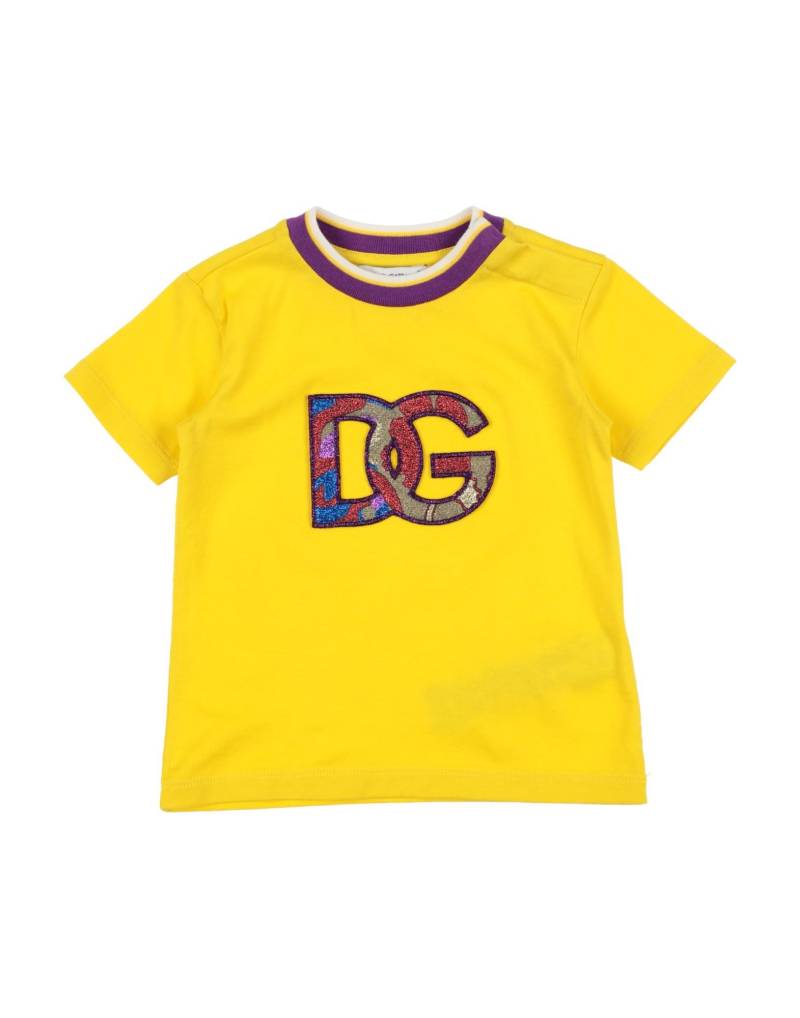 DOLCE&GABBANA T-shirts Kinder Gelb von DOLCE&GABBANA